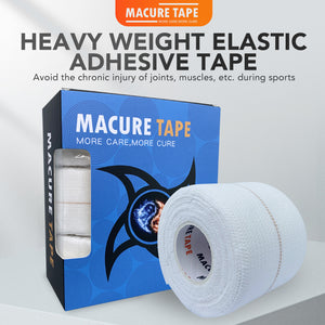 Macure Tape Heavy Weight lifting Elasto Tenso Plast Elastic Adhesive Bandage